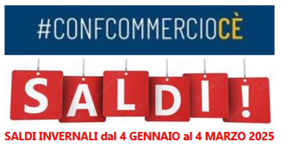 AL VIA I SALDI DAL 4 GENNAIO AL 4 MARZO 2025